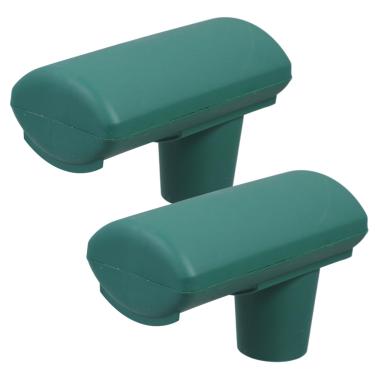 Imagem de CIMAXIC 2 peças de acessórios de calha de cobertura de filtro de drenagem de proteção de água para manutenção eficiente da calha, evita bloqueios e reduz as necessidades de limpeza verde