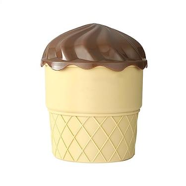 Imagem de Balde de gelo de silicone para festa, bebida, champanhe, vinho, cerveja, ao ar livre, criativo, creme, banheira simples (marrom)