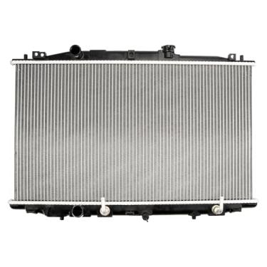 Imagem de Torchbeam Radiador de motor de substituição de veículo automotivo para 2003-2007 Accord 2.4L Refrigerador de óleo de transmissão incluído