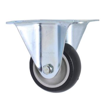 Imagem de Rodizio Fixo Para Carrinhos E Móveis Roda Pvc Fl 312 Bp Mf