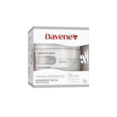 Imagem de Hidratante Facial Creme de Aveia Hipoalergênico 50g Davene