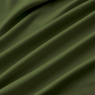 Imagem de Sewdudely Tecido de microfibra por jarda, 147 cm de largura, verde-oliva escuro, forro para costura, cortinas, roupa de cama, roupas, artesanato DIY (5 jardas)