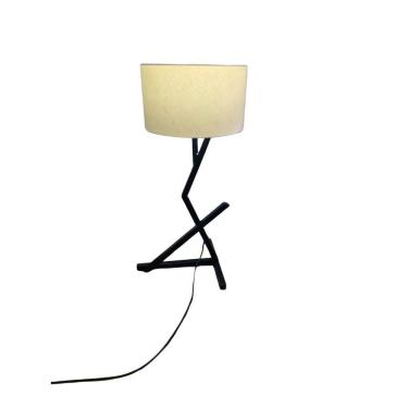 Imagem de Luminária De Mesa Quarto Escritório Leitura Decoração Bali