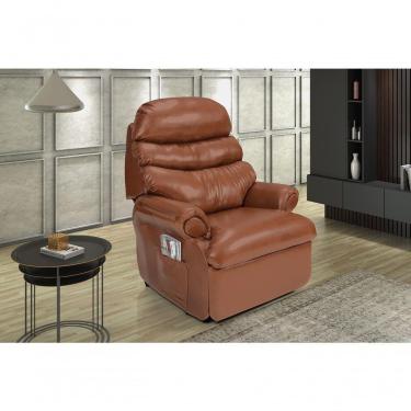 Imagem de Poltrona Reclinável Barão Amamentação Estética Corissimo Pinhão 849