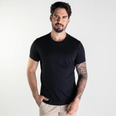 Imagem de Camiseta Pima Ellus Mirror Classic Preta-Masculino