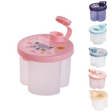 Imagem de Dosador de Leite em Pó ou Fórmula com Divisória e Marcadores 800 ml Pl