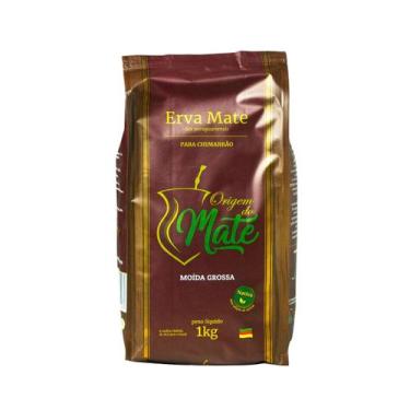 Imagem de Erva-Mate Origem do Mate Nativa Moida Grossa 1kg  Sabor Intenso, Sem A