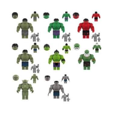 Imagem de Brinquedo De Blocos De Montar Do Hulk, Figura De Ação Clássica, Quebra