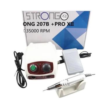 Imagem de Máquina De Fresar Elétrica Para Unhas 210/207B 65W Para Manicure E Ped