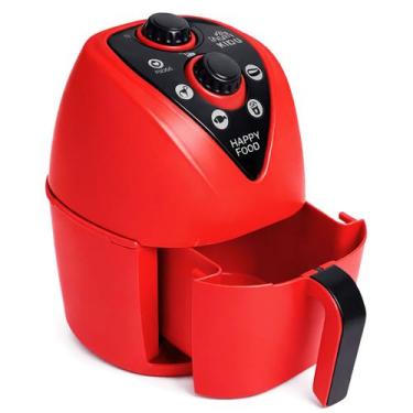 Imagem de Air Fryer Brinquedo Cozinha Infantil Vermelho Cesto Rosa - - Altimar, 