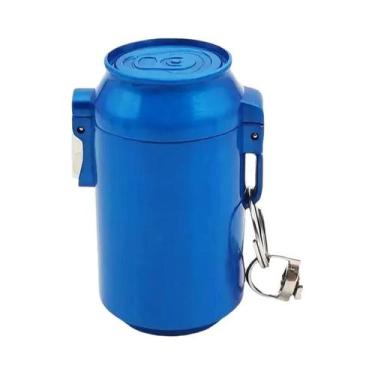 Imagem de Cinzeiro De Metal Multifuncional Para Carro Com Chaveiro  Presente Cri