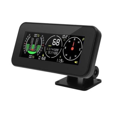 Imagem de Inclinômetro Digital Inteligente GPS 4x4 off Road Medidor De Ângulo De