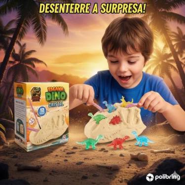 Imagem de Brinquedo Escava Dinossauros Sortidos - POLIBRINQ