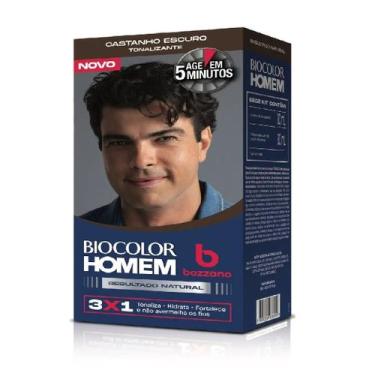 Imagem de Tintura Permanente Biocolor Homem Castanho Escuro