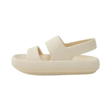 Imagem de Sandálias De Plataforma Femininas De Verão Em EVA, Antiderrapantes, Co