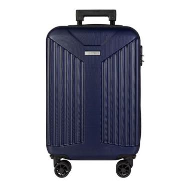 Imagem de Mala de bordo viagem 20'' Abs Chicago - - Enluaze, Azul marinho