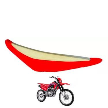 Imagem de Espuma De Banco Sobrepor CRF 250f  Modelo Race - Avtec, Branco