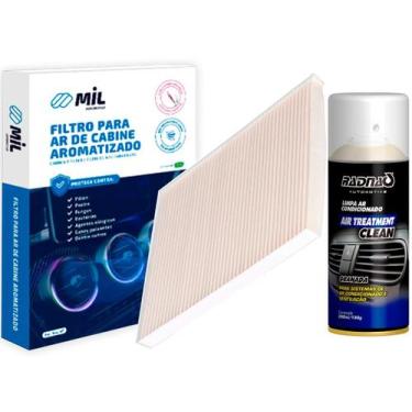 Imagem de Kit Filtro De Ar Condicionado Hyundai Hb20, Hb20s, Hb20x 2012/2022 + H