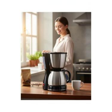 Imagem de 2x Cafeteira Elétrica 30 Xícaras Inox 800W Automática - Congratulation