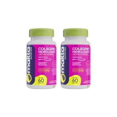 Imagem de Colágeno Hidrolisado Verisol 60 cápsulas Maltta, Sem sabor