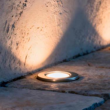 Imagem de Kit 10 Luminaria de Chão Led Embutir 10w Branco Quente IP65 Bivolt Esc