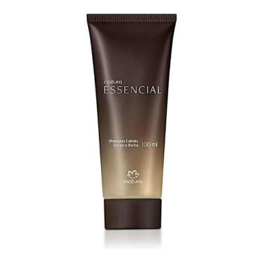 Imagem de Shampoo Essencial 3 em 1 Cabelo Corpo E Barba 100ml Natura