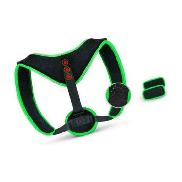 Imagem de Corretor Postural Cinta Magnetica Modeladora Coluna Lombar Ajustavel -