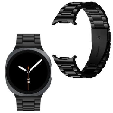 Imagem de Pulseira Metal gomada para Samsung G. Watch 8 40mm - Genérica