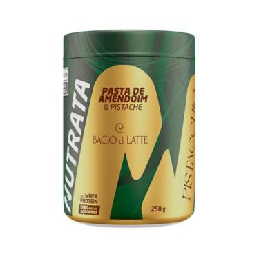 Imagem de Pasta de Amendoim Proteica com Whey Protein - 250g - Nutrata, Pistache