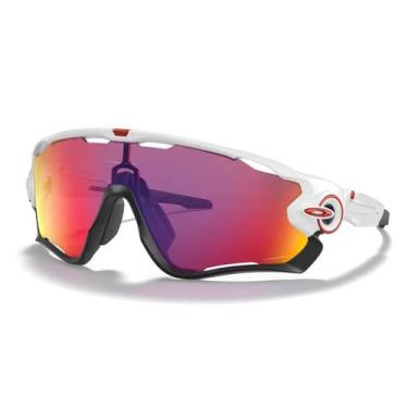 Imagem de Óculos Esportivo Oakley Jawbreaker Polished White Prizm Road