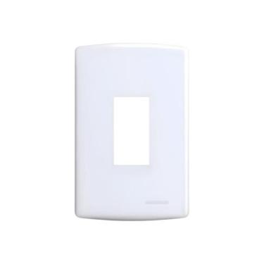 Imagem de Placa 4x2 com Suporte para 1 Módulo Vertical - Alumbra