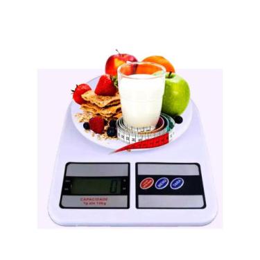 Imagem de Balança Cozinha Digital Domestica 10kg Alta Precisão Dieta - Casita - 