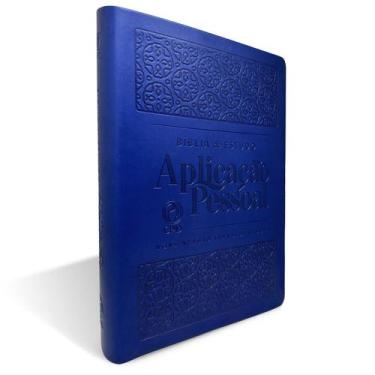 Imagem de Biblia de estudo aplicacao pessoal grande luxo azul (nvt) - CPAD