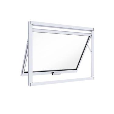 Imagem de Janela de Alumínio Máximo Ar 60x80cm Lucasa Ideale Branco
