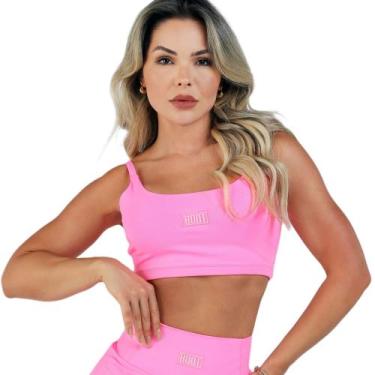 Imagem de Top New Dres Feminino Academia Boot Training Brasil, Rosa, G