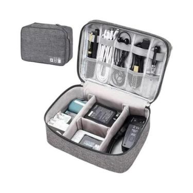Imagem de Bolsa De Armazenamento De Cabos À Prova d'Água Para Viagem, Organizado