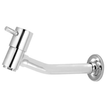 Imagem de Torneira Link Longa Cozinha/Tanque/jardim Reta Parede Metal - Modelar