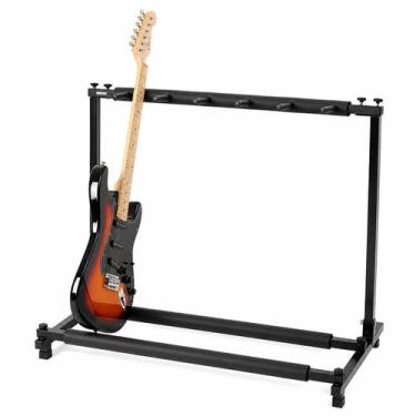 Imagem de Estante Suporte Rack P/5 Instrumentos Cordas,guitarra,violão - Aj Som 