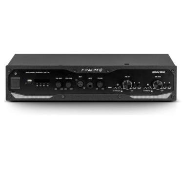 Imagem de Amplificador Profissional GR 5500 BT G5 600W RMS 4 Ohms Som Ambiente B