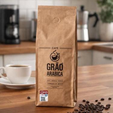 Imagem de Café Especial Torrado Em Grão Pacote 500g 100% Arábica - Grão Arábica®