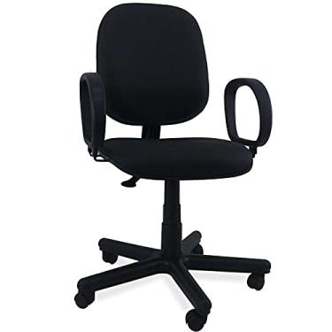 Imagem de Cadeira Escritório Giratória Preta Diretor Home Office