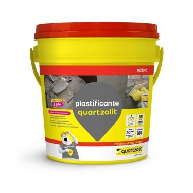 Imagem de Plastificante Quartzolit para Argamassa Balde 18 Litros