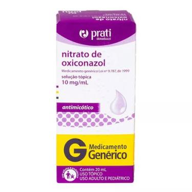 Imagem de Oxiconazol 10mg/ml Solução Tópica Genérico Prati Donaduzzi 20ml PRATI DONADUZZI