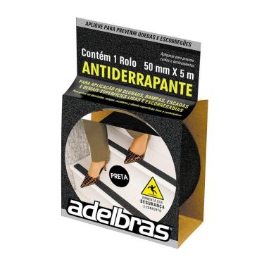 Imagem de Fita Anti Derrapante 50Mm X 5Mts Preta Adelbras