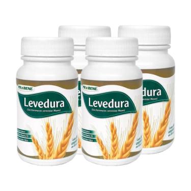 Imagem de Levedura de Cerveja 500mg 400 Comprimidos Kit com 4 Potes - Probene