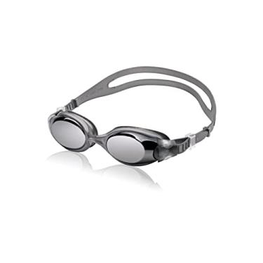 Imagem de (Charcoal) - Speedo Hydrosity Mirrored Swim Goggles Charcoal