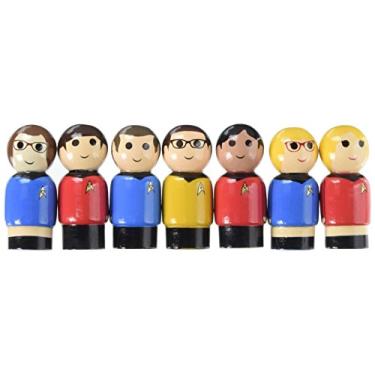 Imagem de The Big Bang Theory/TOS Pin Mate Conjunto de 7 - Con. Excl.