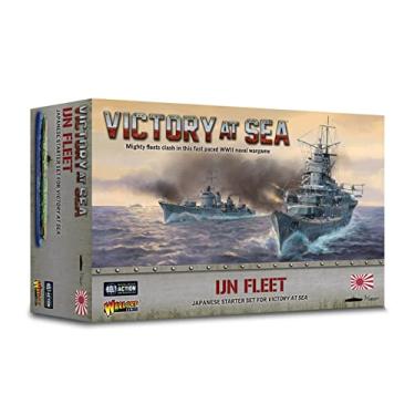 Imagem de WarLord Victory at Sea Japanese IJN Starter Fleet for Vicotry at Sea WWII Table top Battleship Battleship Model KIt 742411002 Cinza
