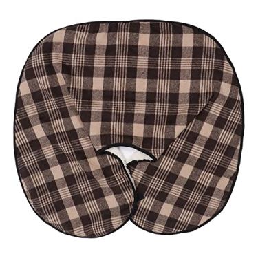 Imagem de Xale de cuidado de cadeira de rodas engrossado de veludo, envoltório de xales macios e leves, cobertor quente de ombro para produtos de cuidados com idosos acamado com frio no inverno