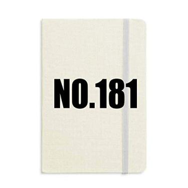 Imagem de Lucky No.181 Número Nome Notebook Capa Rígida Diário Clássico A5 Presente